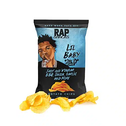 Rap Snacks Lil Baby All In Potato Chips Oz Bags Pack Of