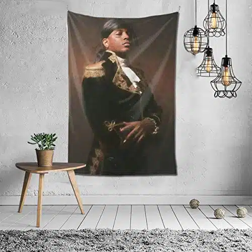 Verde Jungle Rapper Singer Ski Mask The Slump God Hip Hop Poster Tapestry Wall Art Hanging Home Decor For Living Room Bedroom Dorm Room Xinch