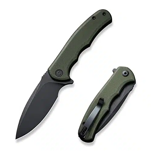 Civivi Mini Praxis Folding Pocket Knife, Dsteel Blade Ghandle Small Edc Knife With Pocket Clip For Men Women, Sharp Camping Survival Hiking Knives Cc