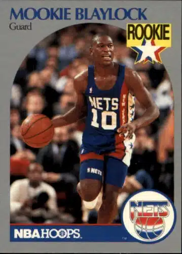 Hoops Basketball Rookie Card () #Ookie Blaylock