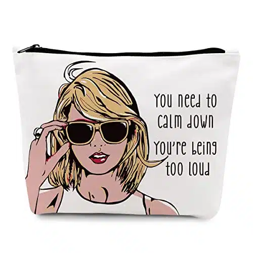 Bag Makeup Bag Travel Toiletry Bag For Women Music Lover Gift Ts Fans Song Lyrics Gift Singer Merchandise For Fans Friends Girls, Friendship Birthday Christmas Gift, You Need 