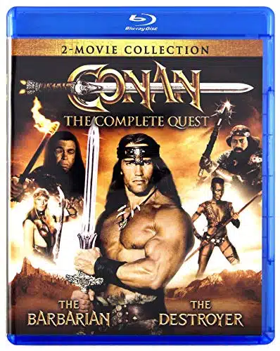 Conan The Complete Quest (Conan The Barbarian  Conan The Destroyer) [Blu Ray]