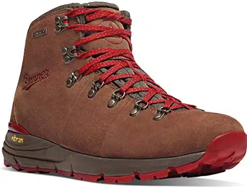 Danner Men'S Mountain Hiking Boot, Brownred, D Us