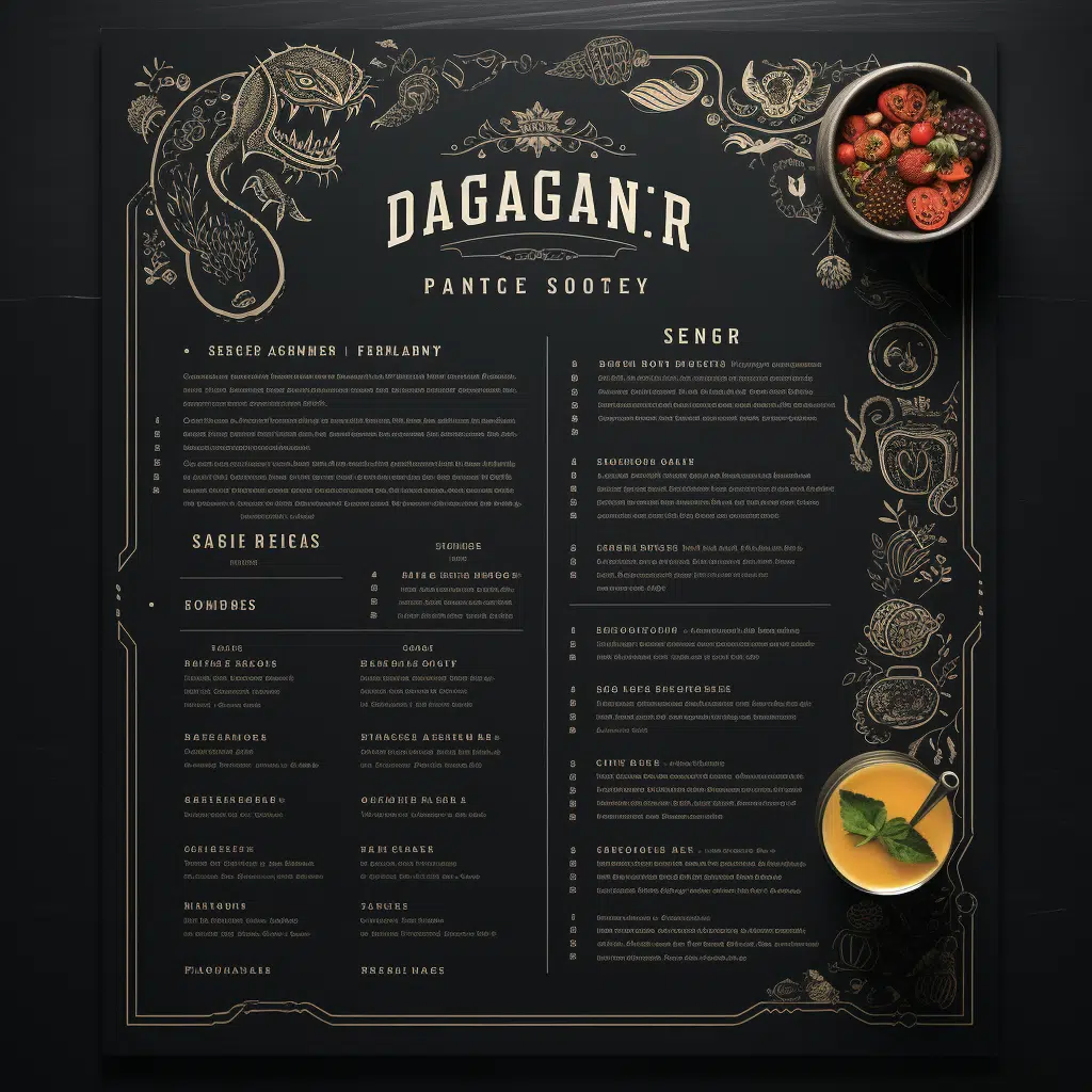 jaggers menu