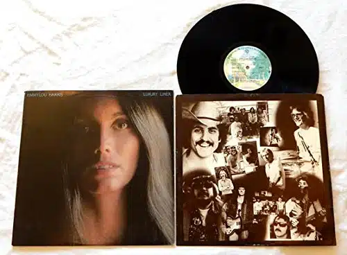 Emmylou Harris Luxury Liner Lp   Warner Brothers Records   Near Mint Vinyl   Hello Stranger Pancho & Lefty Tulsa Queen