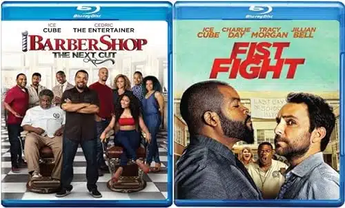 Barbershop The Next Cut & Fist Fight [Blu Ray, Pack] Feat Ice Cube, Region A