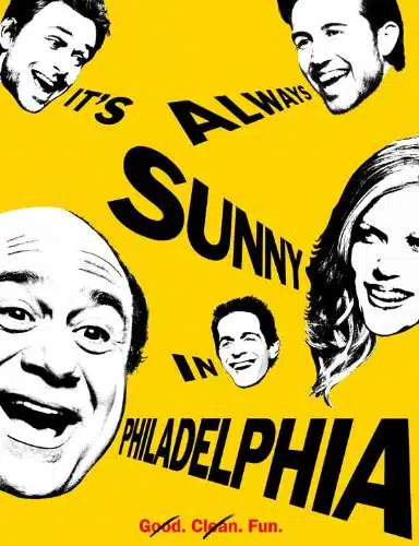 It'S Always Sunny In Philadelphia Poster Movie Xrob Mcelhenney Charlie Day Glenn Howerton Masterposter Print, X