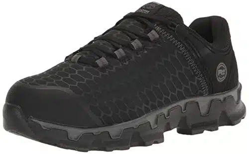 Timberland Pro Timberland Men'S Powertrain Sport Alloy Safety Toe Electrical Hazard Al, Black Black,